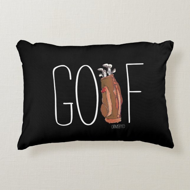 Golfkissen Dekokissen (Vorderseite)