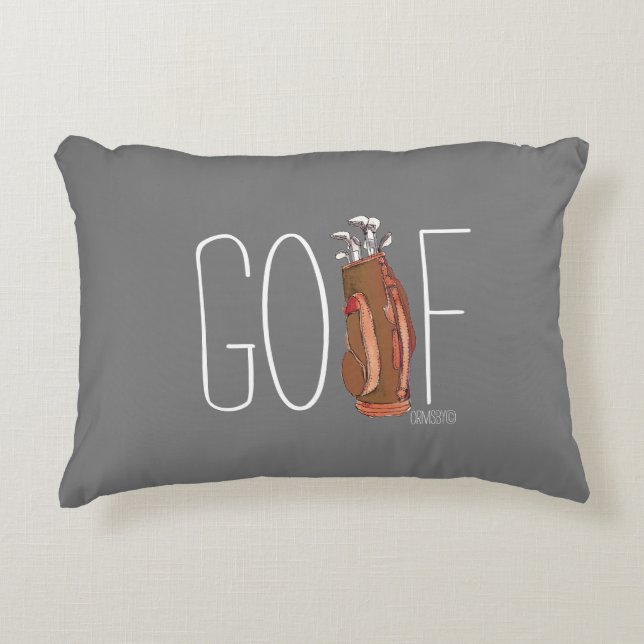 Golfkissen Dekokissen (Vorderseite)