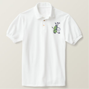 Golfklubs besticktes Shirt