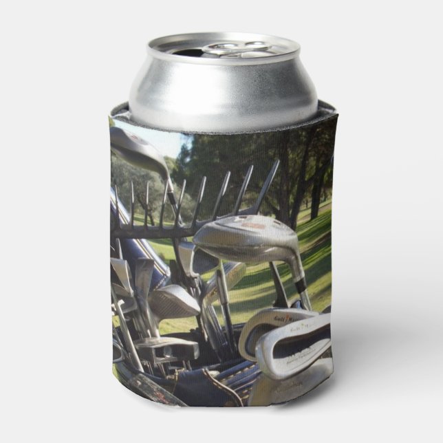 Golfklubs Stubby Can Holder. Dosenkühler (Kanne Vorderseite)