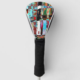 Golfkopfabdeckung – Abstrakte Kollapsreflexion Golf Headcover
