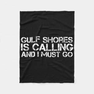 Golfküste Al Alabama Funny City Trip Zuhause Roots Fleecedecke