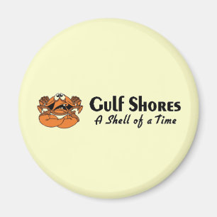 Golfküste Alabama Crab Magnet