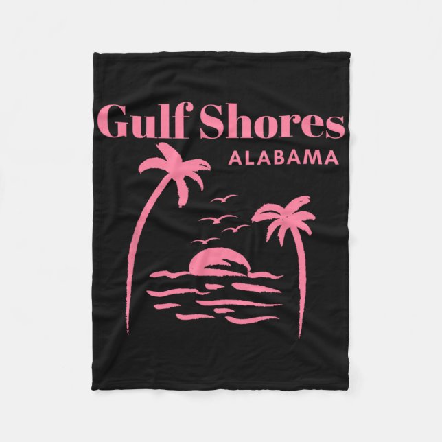 Golfküste Alabama Ferienhäuser Fleecedecke (Vorderseite)