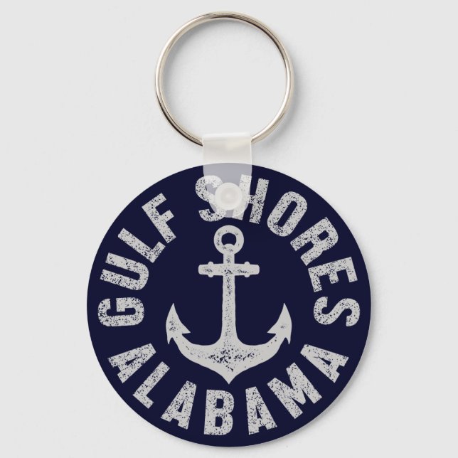 Golfküste, Alabama Schlüsselanhänger (Vorderseite)