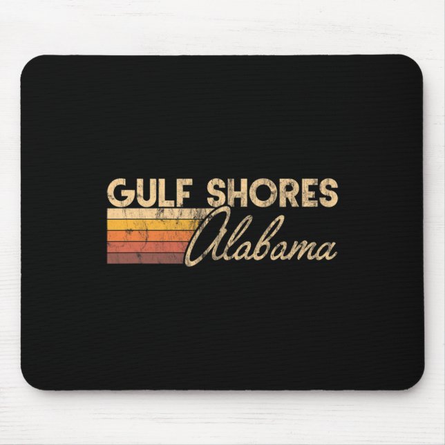 Golfküste Alabyma 4 Mousepad (Vorne)