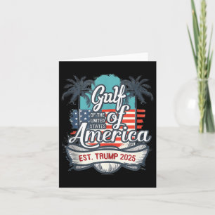 Golfküste Amerikas Funny Donald Trump 2025 Amer Karte