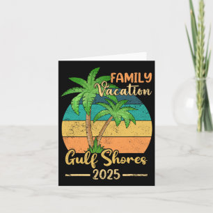 Golfküste Strand Alabama Familienurlaub 2025 Somme Karte