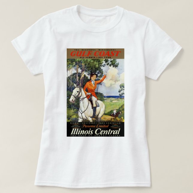 Golfküste T-Shirt (Design vorne)