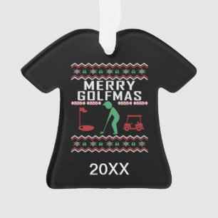 Golfmas de golf personnalisé, mauvais pull de No