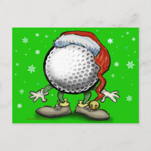 Golfmas Postkarte