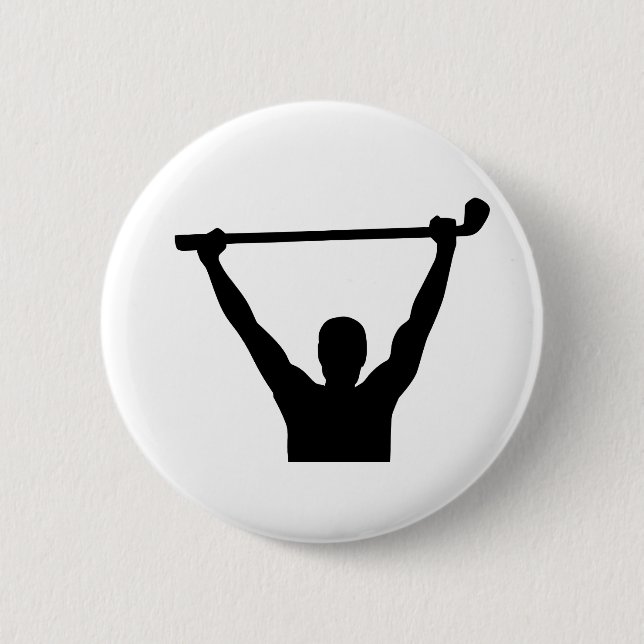 Golfmeistersieger Button (Vorderseite)