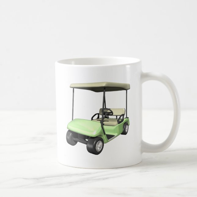 Golfmobil Kaffeetasse (Rechts)