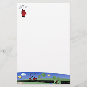 Golfmobil und Vereine Briefpapier