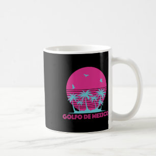 Golfo de Mexico Viva Mexiko Golf von Mexiko Souven Kaffeetasse