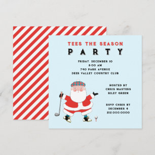 Golfparty-Einladungen Einladung