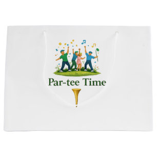Golfparty-Geschenktasche Lustiges Sportgeschenk Große Geschenktüte