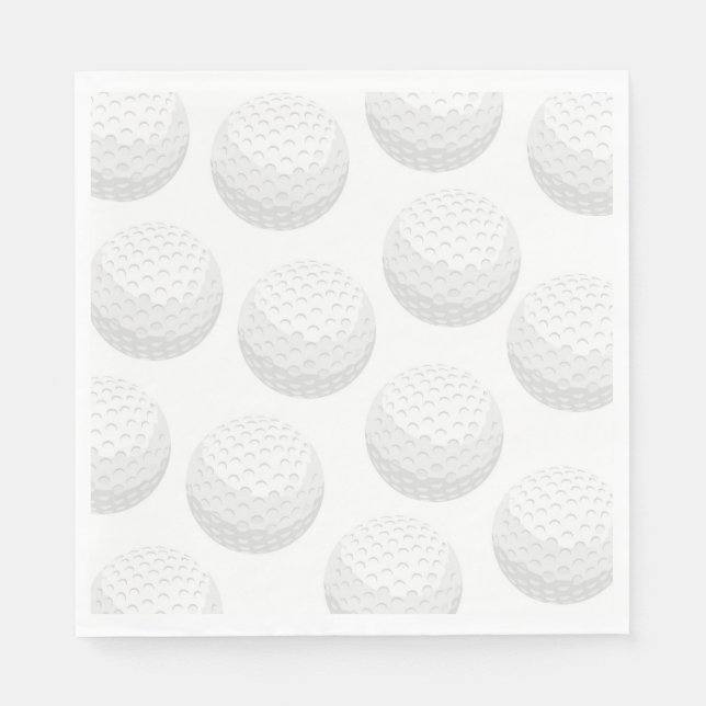 Golfparty Servietten (Vorderseite)