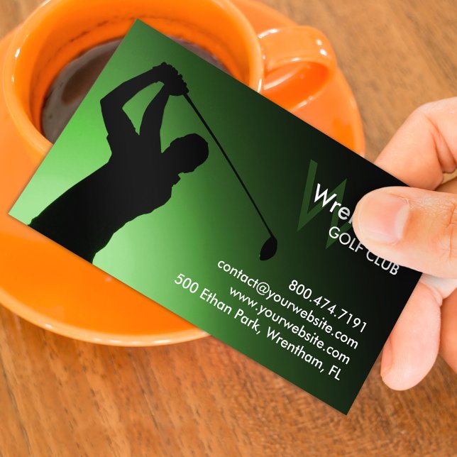 Golfplatz Business Card Visitenkarte (Von Creator hochgeladen)