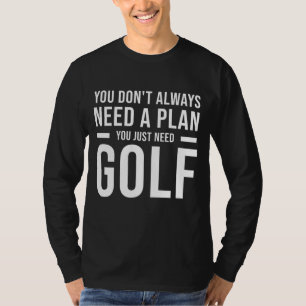 Golfplatz für Männer Frauen Kinder Sonnenschein T-Shirt