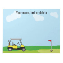 Golfplatz Golf Cart Personalisiert