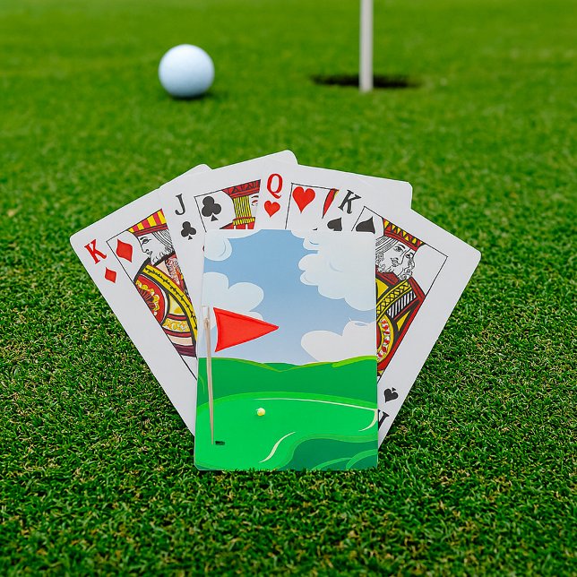 Golfplatz Green Playing Cards Spielkarten (Von Creator hochgeladen)