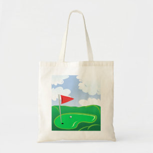 Golfplatz Green Tote Bag Tragetasche