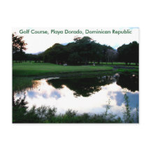 Golfplatz in der Dominikanischen Republik