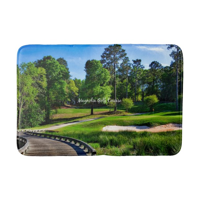 Golfplatz Magnolia, mobil, Alabama Badematte (Vorderseite)