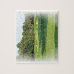 Golfplatz-Puzzlespiel