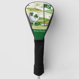Golfplatz St. Patrick's Day Golf Headcover