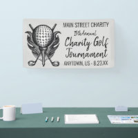 Golfplatz Wohltätigkeit Ball T-Shirt Klubs