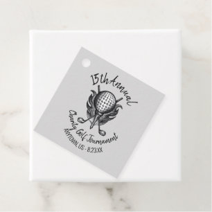 Golfplatz Wohltätigkeit Ball T-Shirt Klubs Geschenkanhänger