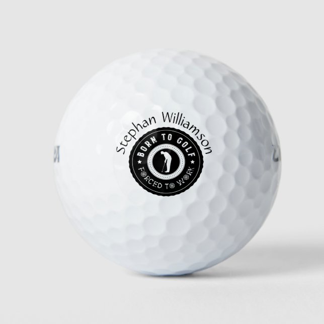 Golfplätze 1 golfball (Vorderseite)