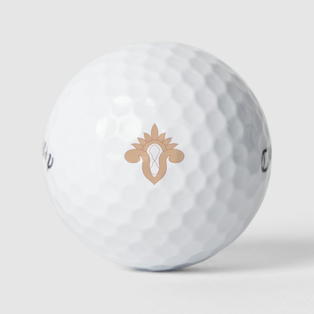 Golfplätze Golfball (Vorderseite)