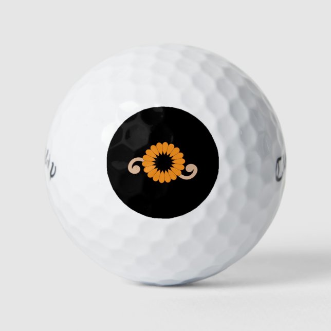Golfplätze Golfball (Vorderseite)