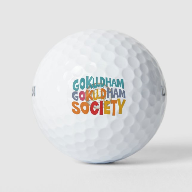 Golfplätze Golfball (Vorderseite)