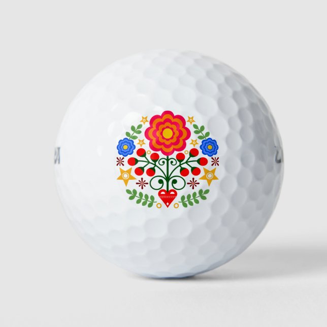 Golfplätze Golfball (Vorderseite)