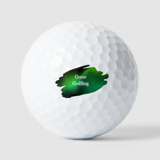 Golfplätze Golfball (Vorderseite)