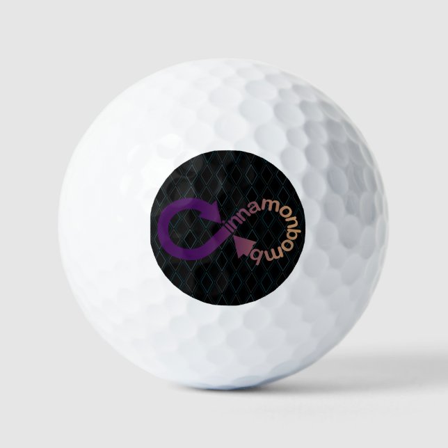 Golfplätze Golfball (Vorderseite)