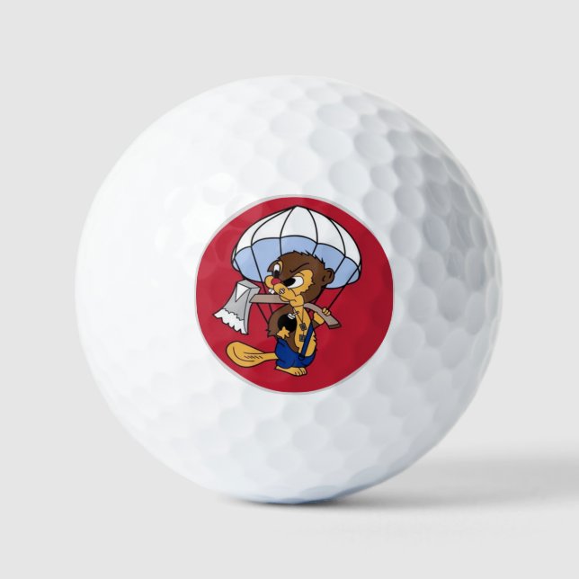Golfplätze Golfball (Vorderseite)