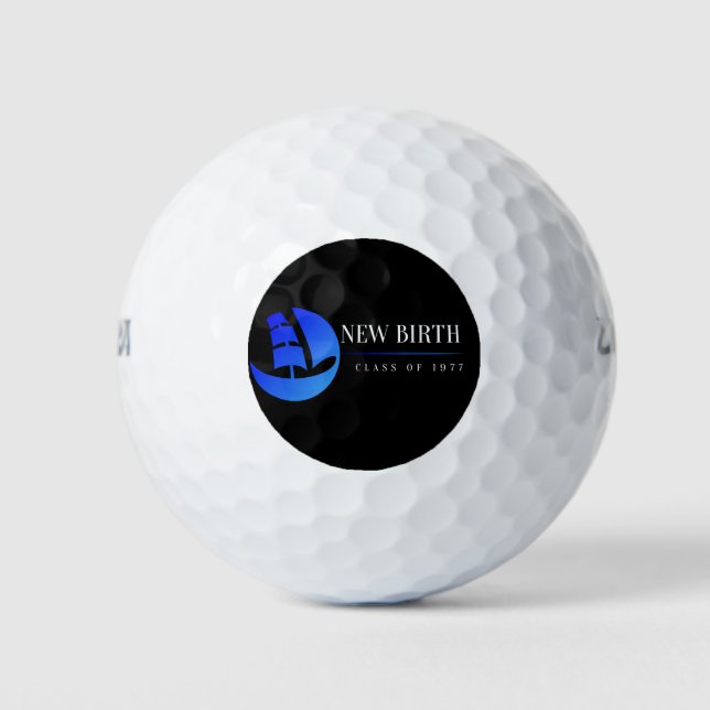 Golfplätze Golfball (Vorderseite)