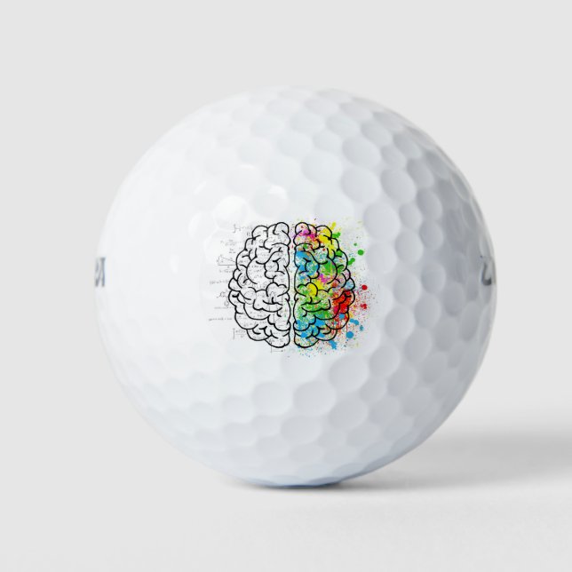 Golfplätze Golfball (Vorderseite)
