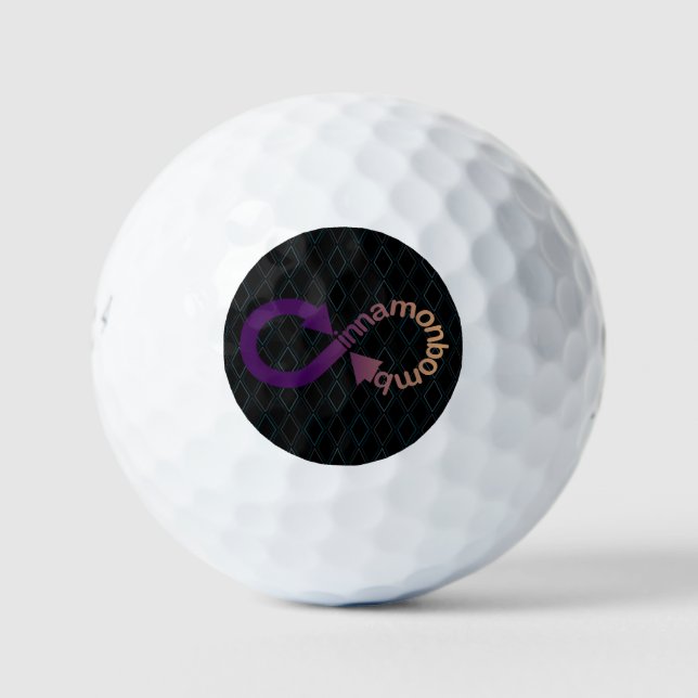 Golfplätze Golfball (Vorderseite)