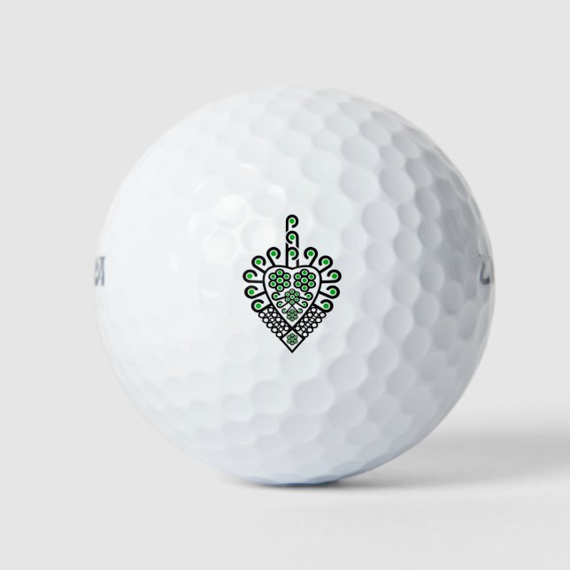 Golfplätze Golfball (Vorderseite)