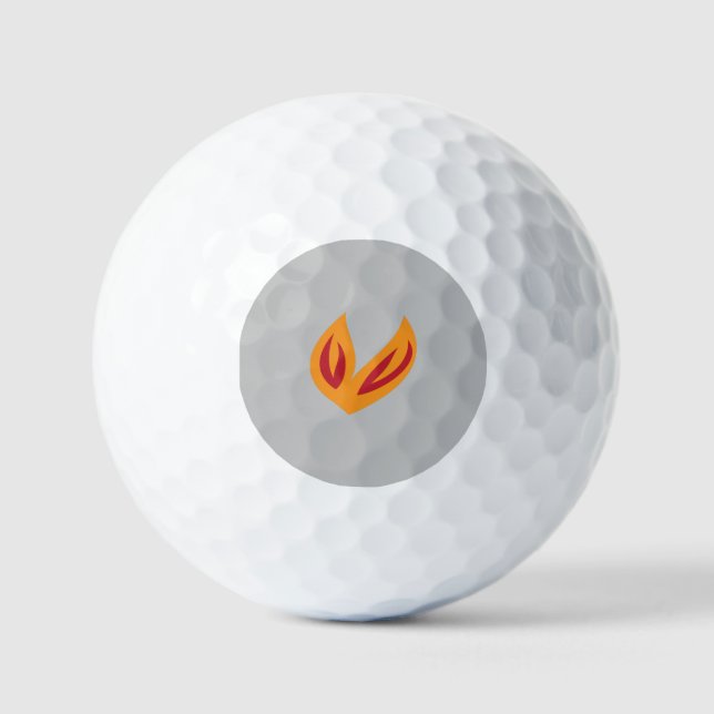 Golfplätze Golfball (Vorderseite)