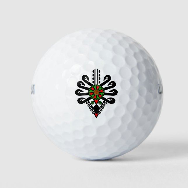 Golfplätze Golfball (Vorderseite)