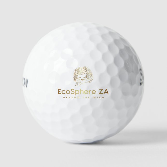 Golfplätze Golfball (Vorderseite)