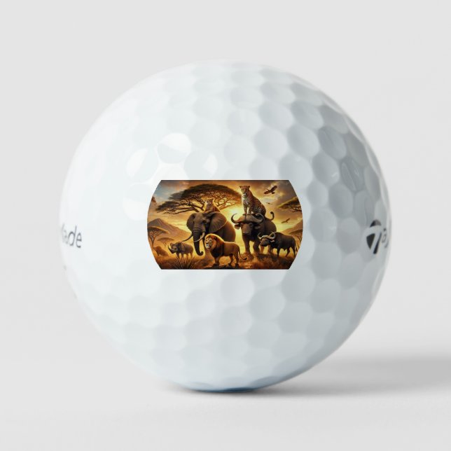 Golfplätze Golfball (Vorderseite)