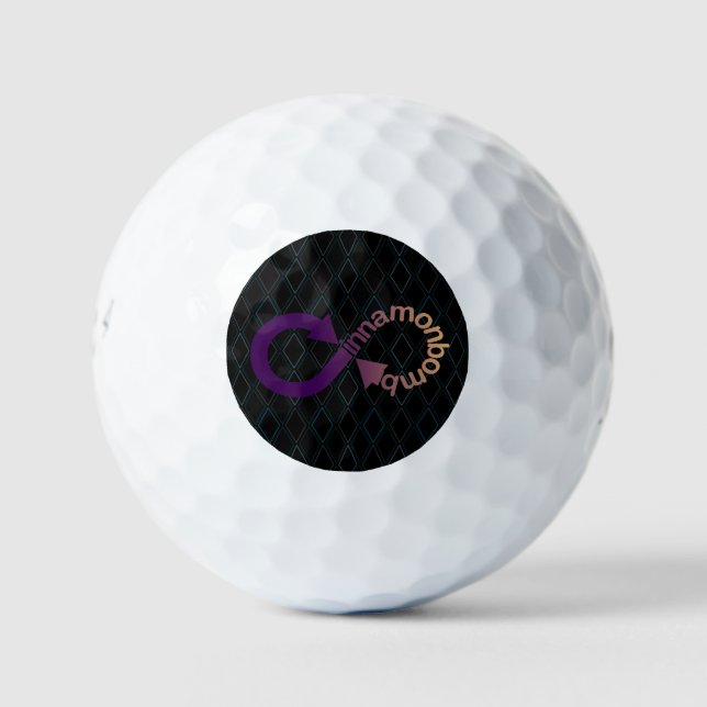 Golfplätze Golfball (Vorderseite)